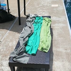 Stylish Green and Gray Dresses